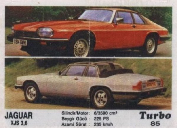 Пълна серия от 100 картинки "Turbo".