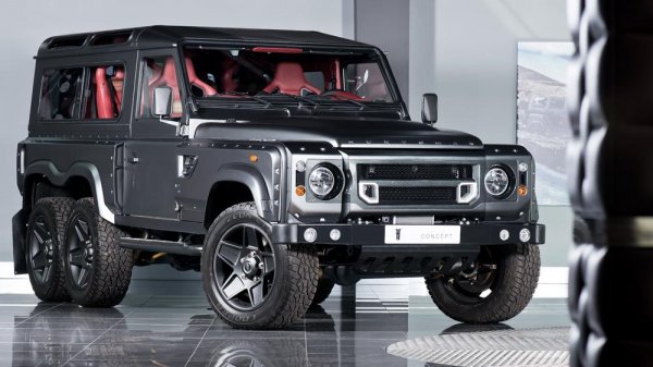 Flying Huntsman - доработен Land Rover Defender от Kahn Design 