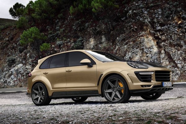 Porsche Cayenne Turbo Vantage Gold от Topcar 