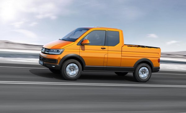 Volkswagen Tristar Concept - офроуд пикап на базата на Transporter