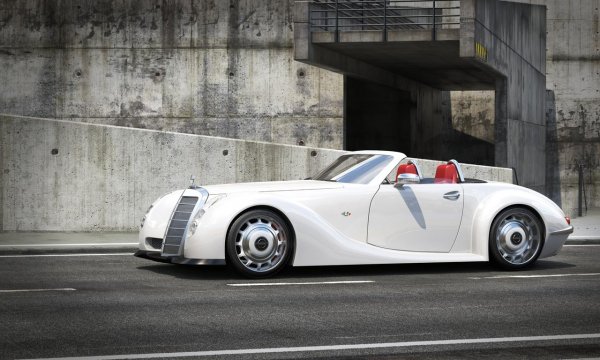 GWA 300 SLC - уникален автомобил, изработен от Gullwing America за клиент от Източна Европа. Колата е вдъхновена от Mercedes 300 SC и използва базата на SLS AMG Roadster