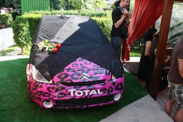 Новата рали кола на Екатерина Стратиева