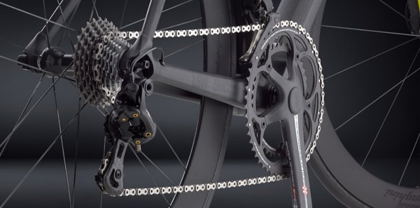 Lamborghini 50th Anniversary Edition Impec - велосипед, съвместно създаден с швейцарската фирма BMC, който отбелязва 50-годишнината на Lamborghini 