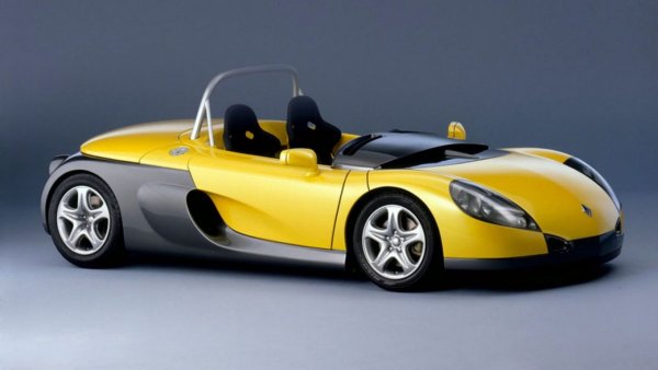 Любопитният роудстър, разработен от Renault Sport, излезе на пазара през 1996 г. Да, сега може да е малко странно, но по това време френската марка имаше луди проекти, като Espace F1 например. Висок само 1,25 метра моделът има 2-литров бензинов двигател, развиващ 150 к.с., а максималната му скорост е 215 км/ч.