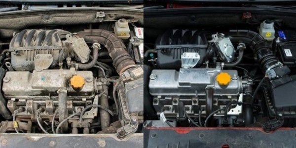 Добре измитата стока се продава по-лесно, ще го потвърди всеки продавач на домати на пазара. Но от един автомобилен двигател не се очаква да бъде чист. Дори и при нова и постоянно карана кола той е покрит със слоеве прах и кал. А върху тези слоеве ясно се вижда откъде има течове. Единствената причина някой да си направи труда да измие двигателя (процедура, която е доста вредна за него) e именно за да прикрие тези течове. 
