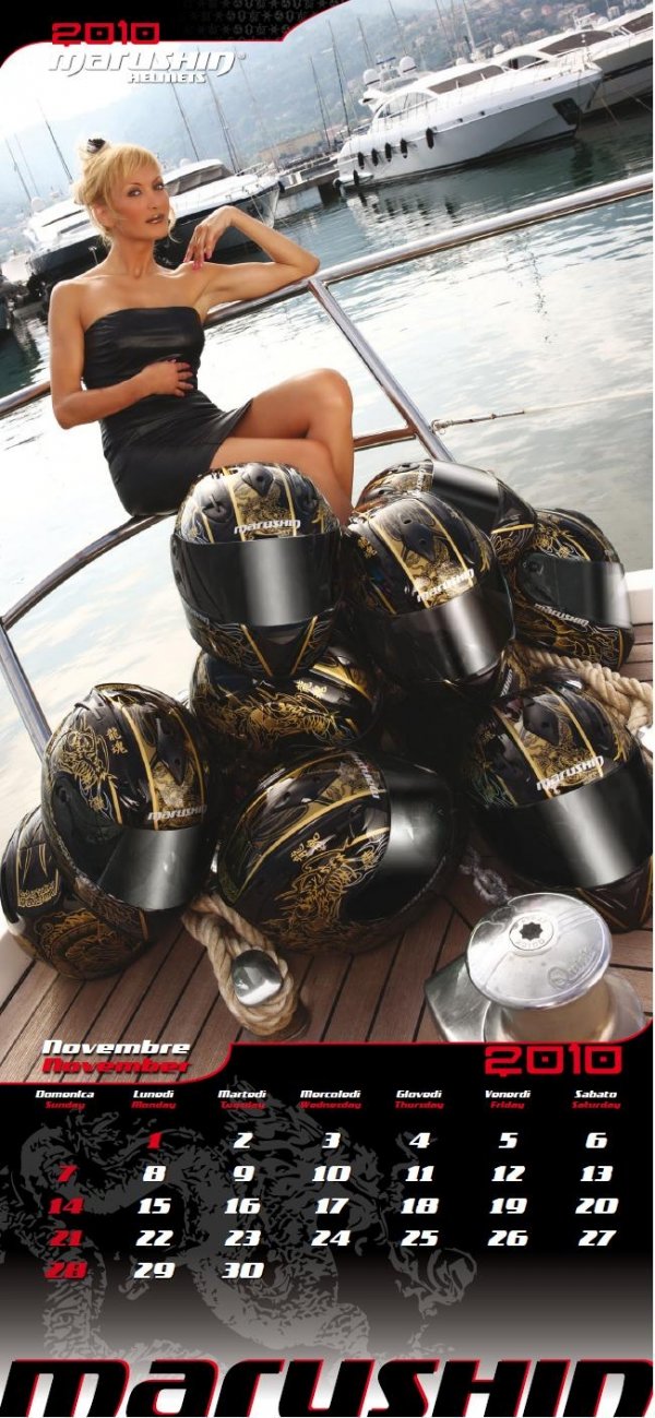 Marushin Calendar / Ноември 2010