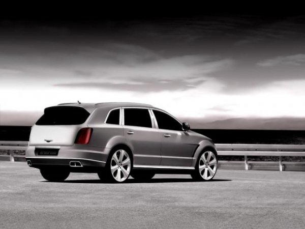 Tresor - брониран всъдеход, изграден на базата на Audi Q7.