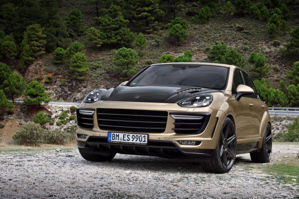 Porsche Cayenne Turbo Vantage Gold от Topcar 