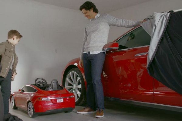 Tesla Model S за деца 