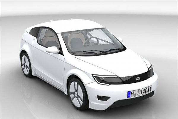 TUM - Електрически прототип създаден съвместно от BMW (управляващи проекта), Daimler, Siemens и Continental