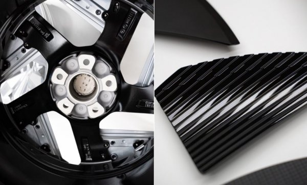 Всички сили, създавани от автомобила, се пренасят към пътя чрез колелата и гумите. Но напоследък, освен чисто функционалните, те все повече изпълняват и естестически задачи. Което създава сериозен проблем за проектантите им. 
От една страна, джантите трябва да бъдат здрави, устойчиви на температурни колебания и максимално затворени - последното намалява въздушното съпротивление, разхода и емисиите. 
Но затворените джанти не се смятат за красиви, а и биха попречили на охлаждането на спирачните механизми, което е опасно. 
Проектантът на джантите на e-tron GT Андреас Валенсия Полекс е трябвало някак да примири тези противоположни изисквания. Успял е чрез използването на два материала, и много хитроумен дизайн. Корпусът и спиците на джантата са от алуминий, топлоустойчив и достатъчно здрав. В тях се вграждат свръхлеки вложки от пластмаса, които "затварят" джантата и понижават в рекордна степен въздушното съпротивление (увеличавайки пробега). Но, благодарение на наистина оригиналния дизайн, те не пречат на въздуха да достига до спирачните дискове и да ги охлажда. 
