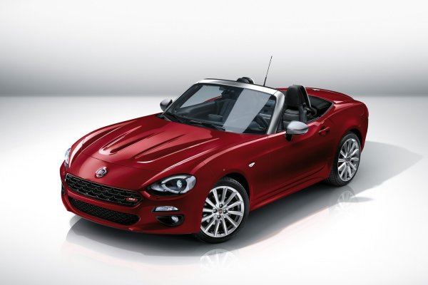 Европейският Fiat 124 Spider  