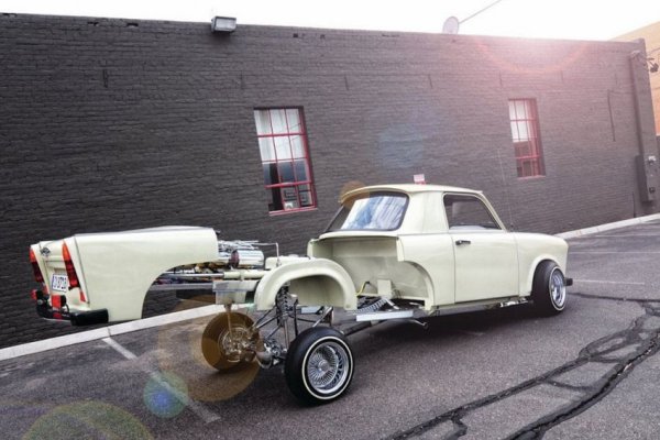 Trabantimino - Trabant в стила на El Camino 