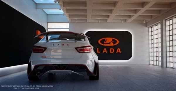 Тунинг за Lada Vesta от руското ателие Verge Kit