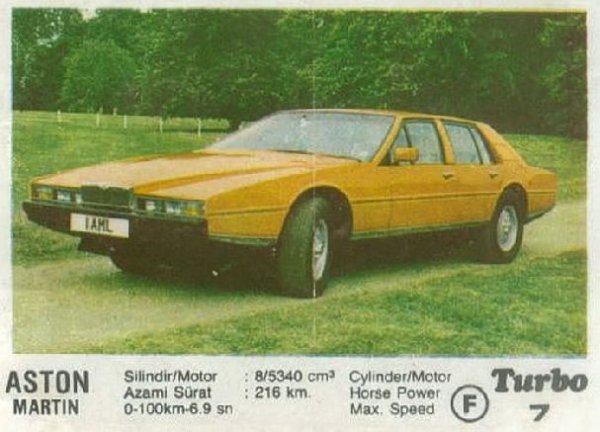 Пълна серия от 100 картинки "Turbo".