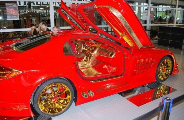 Mercedes-Benz SLR McLaren Red Gold Dream 