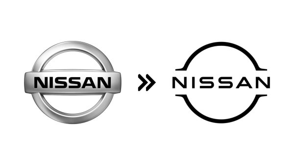 Предишното лого на Nissan беше останало през 90-те с твърди скосени ръбове и лъскаво сребристо покритие. За щастие, това ново лого използва 2D ефект и се превръща в опростен надпис с минималистичен вид, като дори премахва острите ръбове на предишната емблема за по-елегантен вид.
