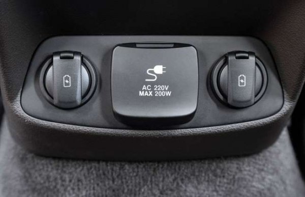 Това е една от най-удобните функции в колата, като представлява преобразовател на мощност от постоянен ток в променлив. Той играе роля на електрически контакт в допълнение към често срещани изводи за постоянен ток, които се свързват телефонни и преносими зарядни устройства за GPS. 

AC-портът може да помогне за затопляне на храна по време на къмпинг или за надуване на дюшек на плажа. Той е полезен за поддържане на iPad, зареден по време на пътуване, за да може децата да се забавляват.