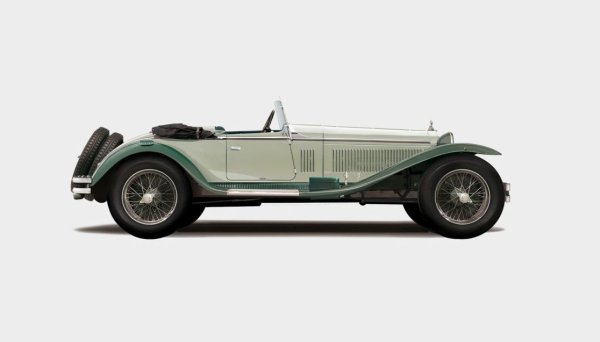 Задвижва я 1.75-литров двигател с шест цилиндъра, а каросерията е от Zagato. 