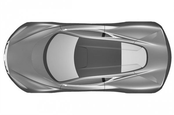 Infiniti EMERG-E (скици от патентното ведомство)