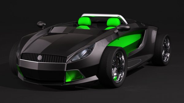 Jo-Mojo - брониран роудстър с електромотор от латвийската Dartz и шведската Gray Design