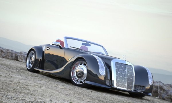 GWA 300 SLC - уникален автомобил, изработен от Gullwing America за клиент от Източна Европа. Колата е вдъхновена от Mercedes 300 SC и използва базата на SLS AMG Roadster