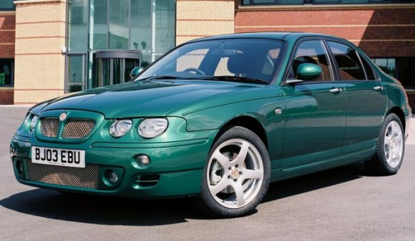 Да, тази "лебедова песен" от истинския британски производител също има отношение към BMW. На доста удачния модел Rover 75/MG ZT беше инсталиран баварският дизелов двигател M47R.