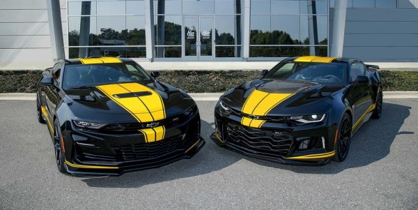 Миналата година фирмата допълни автопарка си с два Chevrolet Camaro, специално доработени от прочутия тим от NASCAR Hendricks Motorsports. Версията ZL1 разполага със 750 коня, а SS произвежда 480.  
