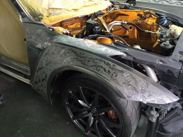 Оптична доработка на Nissan GT-R от японското ателие Kuhl Racing