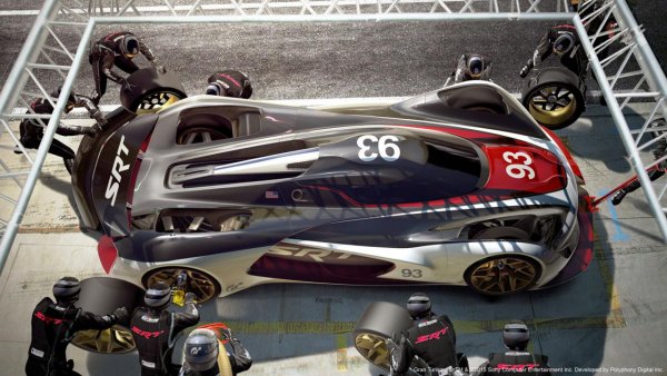 SRT Tomahawk Vision Gran Turismo  - виртуален автомобил на Fiat Chrysler Automobiles, създаден за конзолата Gran Turismo 6