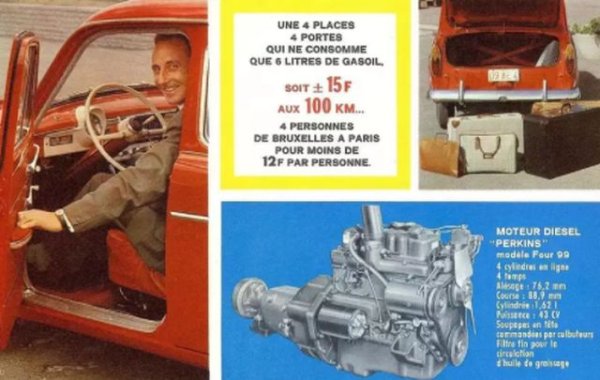 Отново белгийската Scaldia се решава на по-сериозна модернизация, като предлага дизелова версия на Москвич-407. Под капака е поставен мотор Perkins с работен обем 1,62 литра и мощност 43 л.с. Като се има предвид, че стандартният двигател на 407 развива 45 к.с., тягата на дизела е напълно прилична. Подобни модификации по-късно получават-Москвич 403 и 408.