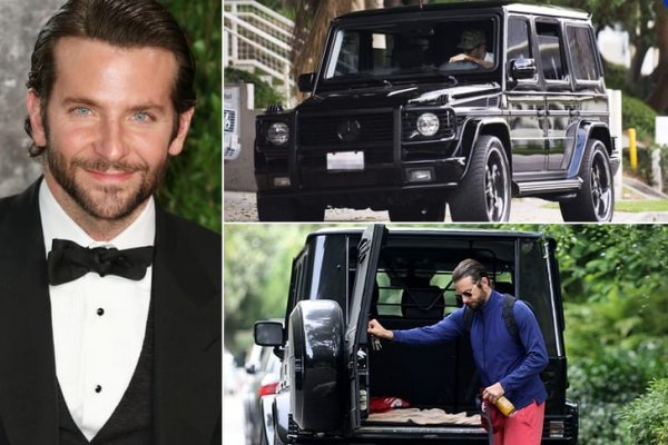 Един от най-скъпо платените актьори в момента има голяма колекция от автомобили, като те са от най-различни класове - от скъпи спортни коли до екологичната Toyota Prius. А за ежедневието си Брадли се е спрял на луксозния Mercedes Benz G500, но също така често може да бъде видян и с мотоциклет. Купър има Triumph Thruxton,  Ducatti 1199 и Prilla Mana 850 GT ABS в гаража си.
