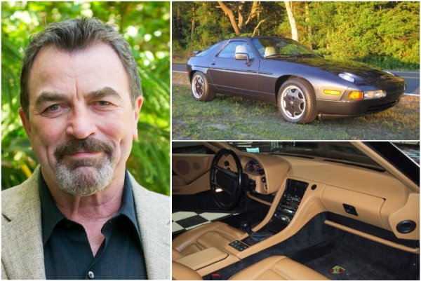 Том Селек стана знаменитост с участието си в сериала "Магнум", в който редовно се появява зад волана на впечатляващи автомобили. Именно по време на снимките той се включва в една кола, за която мнозина мечтаят, но малцина могат да имат - Porsche 928 S4 с 5-степенна механична скоростна кутия. Селек я купува за 30 000 долара, а сега тя струва много повече.
