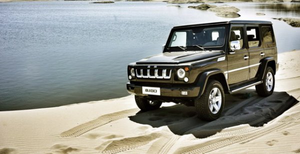 Дори и в копирането в BAIC демонстрират вкус. BJ80, който е точно копие на G-класата, се появи през 2016 година.