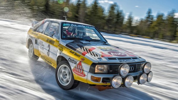 Това е автомобилът, който основава репутацията на Audi като безкомпромисен производител на автомобили с двойно задвижване на колелата. Първоначално тази кола доминирала състезателните отсечки в Световния шампионат за издръжливост, когато никой не вярвал в ползата от 4х4 задвижването. Впоследствие обаче всички преминали към тази система, а правилата били променени и според тях поне 200 серийни автомобила трябвало да се произведат, за да се хомологира всяка една състезателна машина. Благодарение на това решение, нормалните хора можели да се докоснат до емблематичната система Quattro и първичното поведение на това ръбато Audi. Моделът се доказал като толкова успешен, че от компанията решили да внедрят технологията и в други свои модели, като в наши дни е почти невъзможно да откриете Audi без задвижване на четирите колела.
