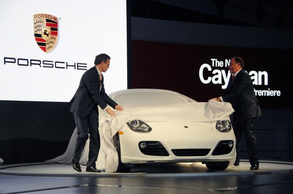 Автосалон Лос Анджелис 2008 / Porsche Cayman S 2010
