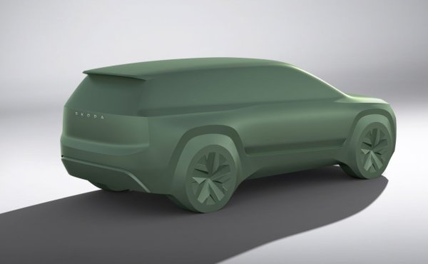 Под тази кодова дума ("пространство" на английски) се крие бъдещият най-голям модел на Skoda. Това ще е на практика серийна версия на вече показания концепт Vision 7S, с дължина 4.9 метра, със 7 места и с рекордно вътрешно пространство за марката. Серийният модел ще се появи на пазара след три години, през 2026. 
