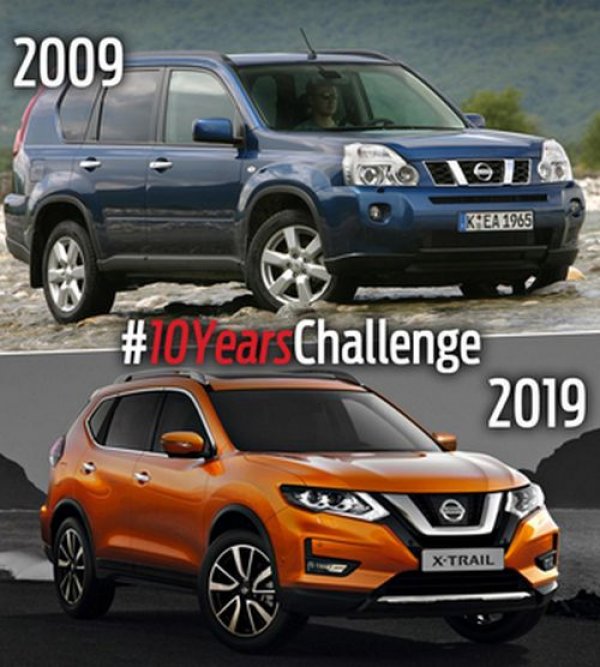 Второто поколение на Nissan X-Trail се произвежда до 2013 г., като изглежда брутално, благодарение на квадратната си форма. Някои версии получат допълнителни светлини, интегрирани в рейлингите на багажника, като собствениците на автомобила твърдят, че той се справя добре извън пътя.
Следващата генерация обаче по нищо не прилича на предшественика си, като някои дори бъркат X-Trail с по-компактния Qashqai, тъй като двата модела действително си приличат. Факт е също, че Nissan X-Trail вече се превръща в градски семеен кросоувър.
