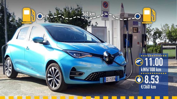 Renault Zoe - Intens R135. Разход на енергия &ndash; 11 кВт/100 км. Цена за 360 км пробег &ndash; 8,53 евро.

Opel Corsa - e Elegance 17,2. Разход на енергия &ndash; 17,2 кВт/100 км. Цена за 360 км пробег &ndash; 13,78 евро.

Volkswagen ID.3 &ndash; 1st Edition Max. Разход на енергия -  17,2 кВт/100 км. Цена за 360 км пробег &ndash; 13,78 евро.

Lexus UX - 300e Luxury. Разход на енергия &ndash; 18,7 кВт/100 км. Цена за 360 км пробег &ndash; 14,99 евро.

Audi e-tron S Sportback quattro &ndash; 22,4 кВт/100 км. Цена за 360 км пробег &ndash; 17,95 евро.