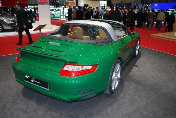 eRUF Greenster - напълно електрическа версия на Porsche 997, дело на тунерите от RUF 
