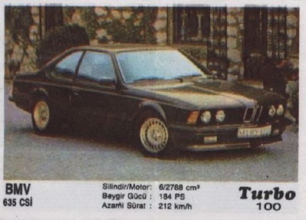 Пълна серия от 100 картинки "Turbo".