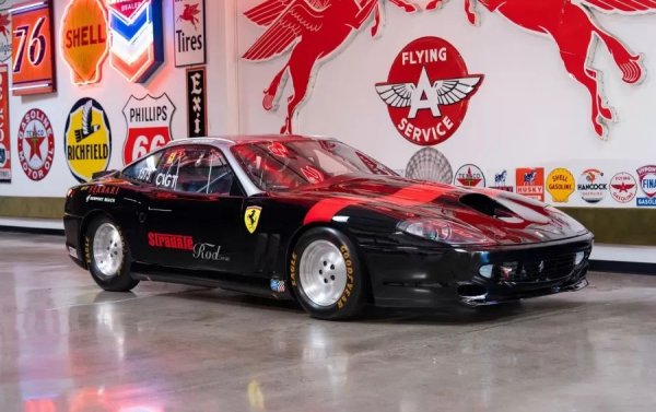 Модифициран през 2011-та от американския състезател Джим Бъзби за колекционера на Ferrari Джоузеф Мох за преодоляване бариерата от 370 км/ч в Бонвил. Година по-късно Мох развива 348 км/ч, с 48 км/ч по-бързо от фабричното 550 Maranello. През 2013-та колата влиза колекцията на Кен Роут, който го подготвя за нови състезания, като похарчва 80 000 долара за основен ремонт на двигателя. През 2016 г. Роут развива 357 км/ч. Колата е продадена за 89 600 долара.
