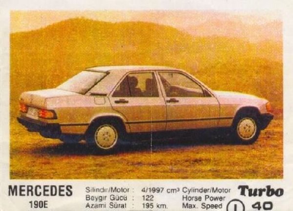 Пълна серия от 100 картинки "Turbo".