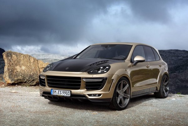 Porsche Cayenne Turbo Vantage Gold от Topcar 