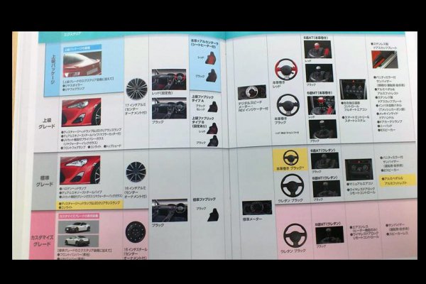 Брошурата на Toyota FT-86