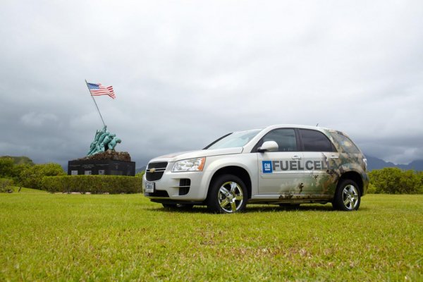 Водородни джипки Chevrolet Equinox за американската армия