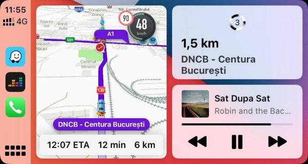Waze също така получи подобрени възможности за навигация, като известия за сливане на ленти. Но функцията, която най-много се хареса, е предупреждение за промени в ограничението на скоростта, особено когато караме по непознати маршрути извън града. Waze дава известие, когато ограничението на скоростта се промени по маршрута, така че имаме повече време да намалим. 
