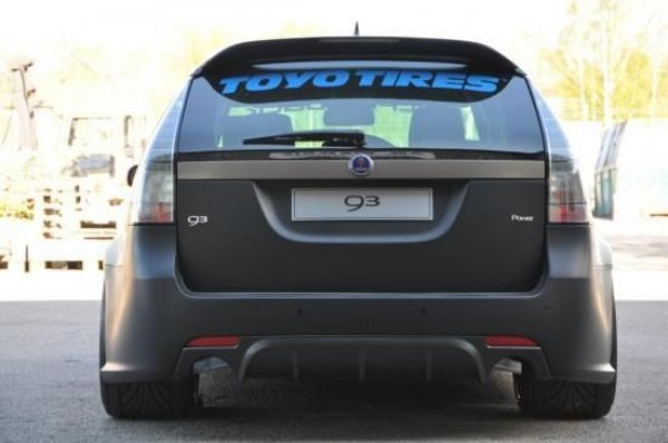 Saab 9-3 SRT10 MegaPower - Saab 9-3 с 8.4-литров V10 двигател от Dodge Viper