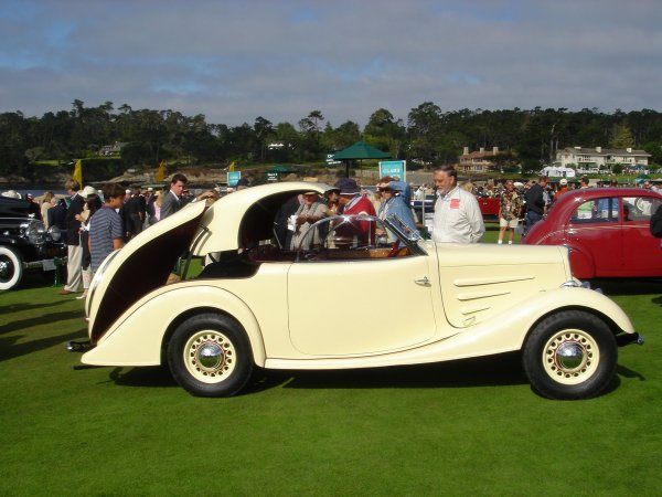 Още от зората на автомобила мечтата е да се създаде кабриолет, който при нужда да защитава пътниците си от дъжда. Но всички ранни опити за автоматично сгъваем покрив се провалят - чак до средата на 30-те, когато Peugeot успява да създаде работеща система за своето 401 Eclipse. Покривът е в багажника и електромотор го плъзга по релси, когато потрябва.
