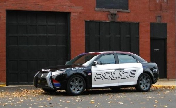 Специално разработен автомобил за нуждите на щатската полиция